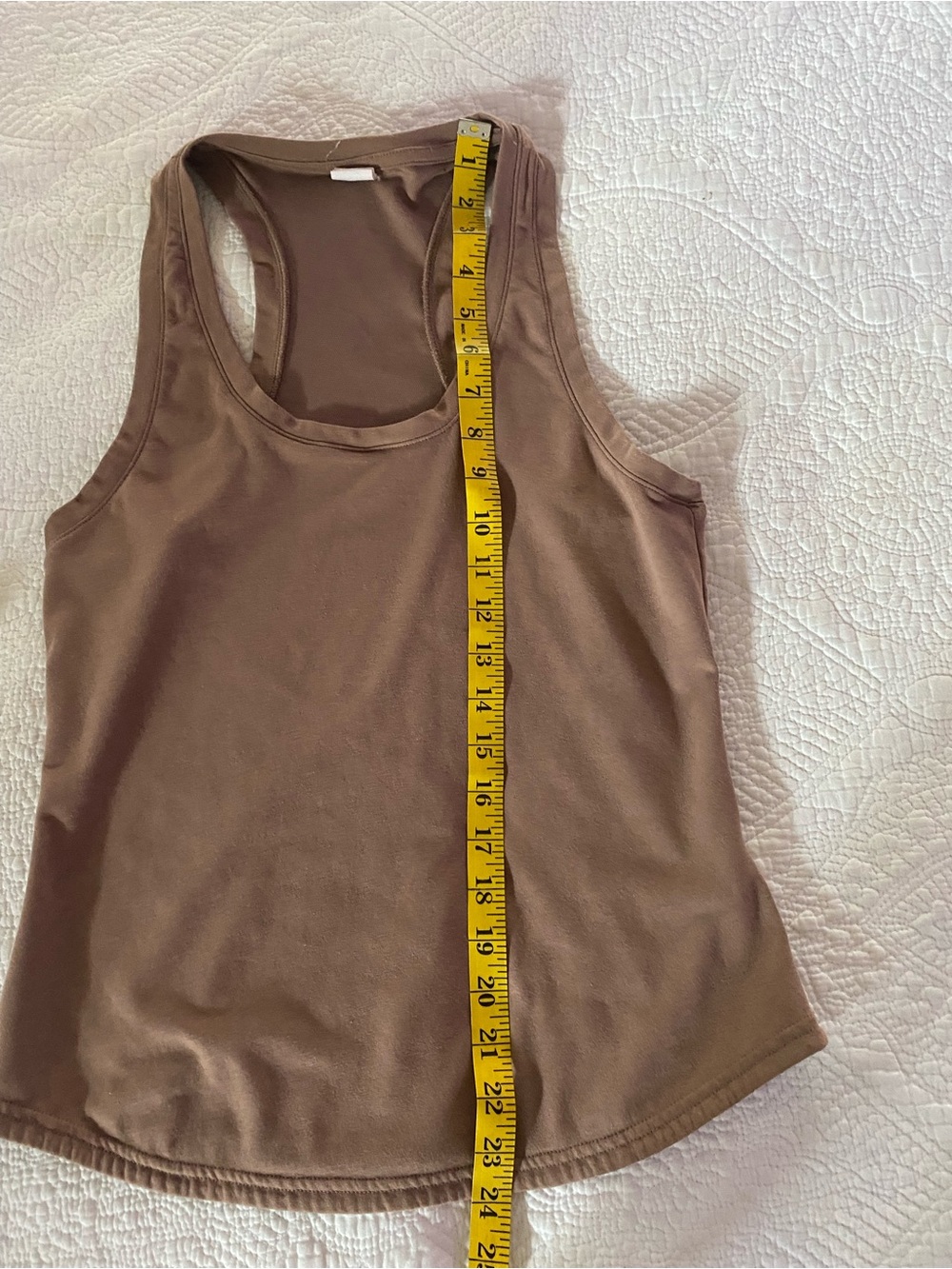BYLT Tank Top Brown Racerback Small - Picture 9 of 9